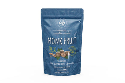 The Mix Superfoods Monk Fruit Pure Sweetener - 100% Natural Extract, 100g