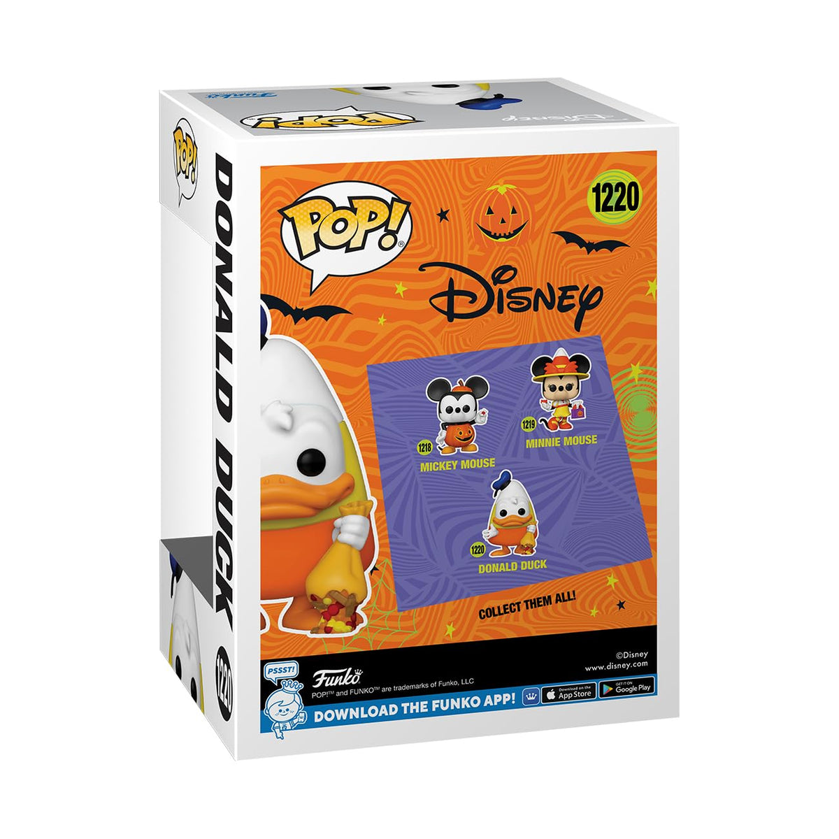 Funko Pop! & Tee : Disney - Donald Duck d'Halloween - S
