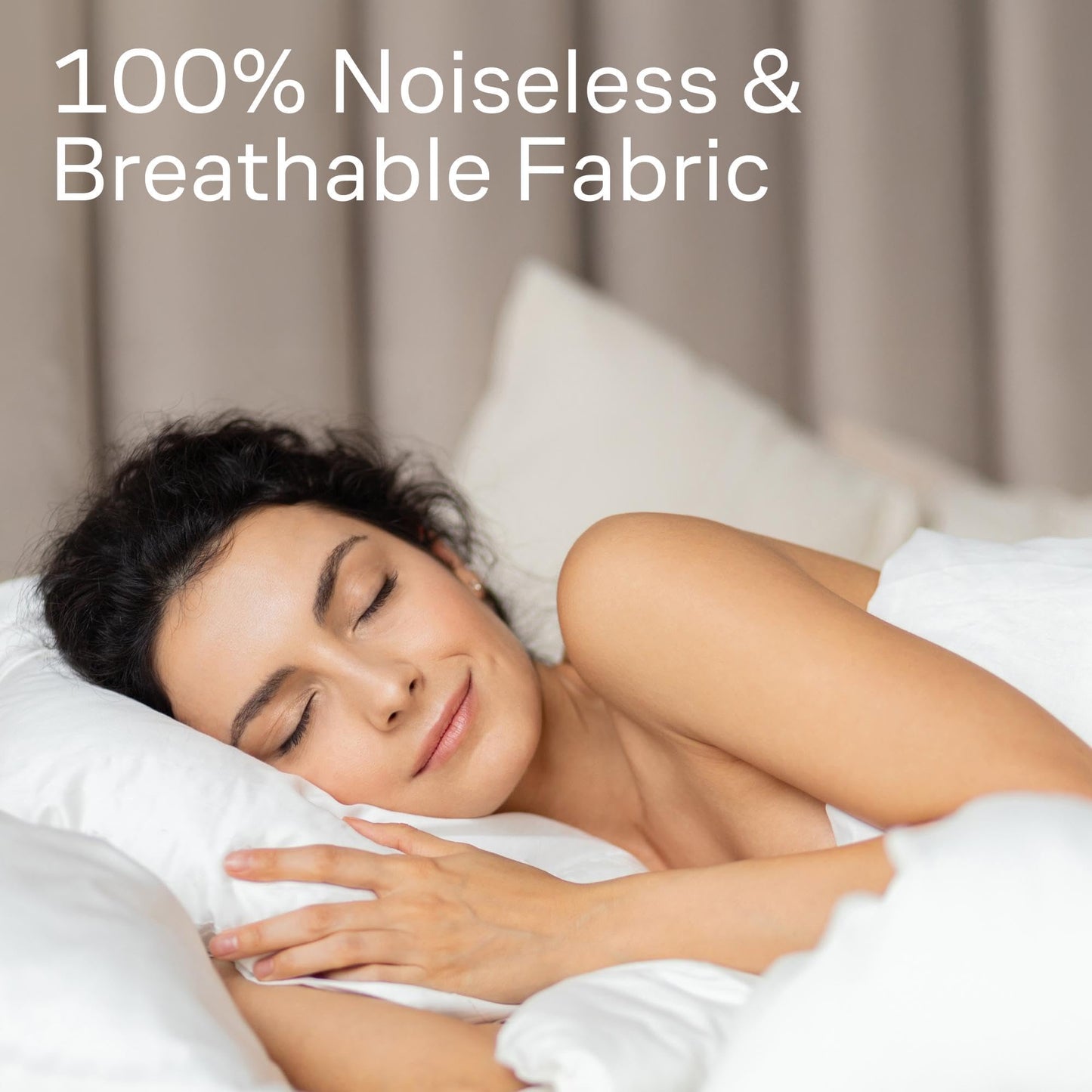 Niagara 4 Pack of Pillow Protectors with Zipper, Effective Dust Protection, Quiet, Stay in Place Pillow Covers, Breathable Case for Pillow Lifespan Extension, White (Standard) - Available at All In One Marketplace Canada