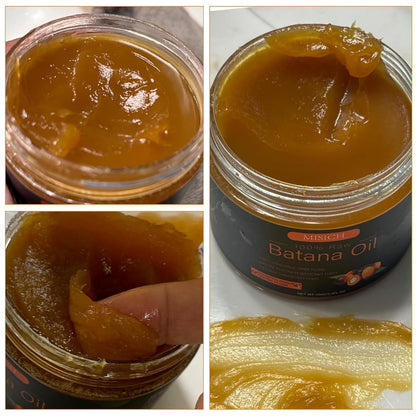 MISICH Raw Batana Oil for Hair, 100% Pure Batana Oil Paste, Unrefined Botana Hair Oil for Men & Women 5.3 oz - Available at All In One Marketplace Canada