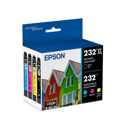 Epson 232 Genuine Ink Cartridge XL Black and Standard Color Combo Pack 🍁 All In One Marketplace Canada
