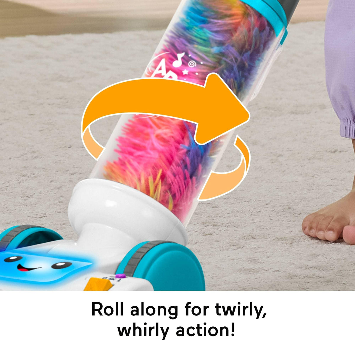 Fisher-Price Laugh & Learn 2-in-1 Vacuum with Duster