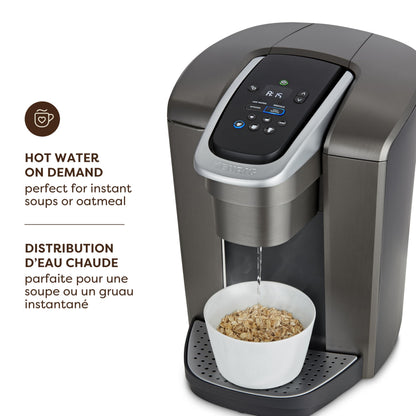 Keurig K-Elite Single Serve K-Cup Pod Coffee Maker, With Iced Brew Functionality And Quiet Brew Technology, Brushed Slate