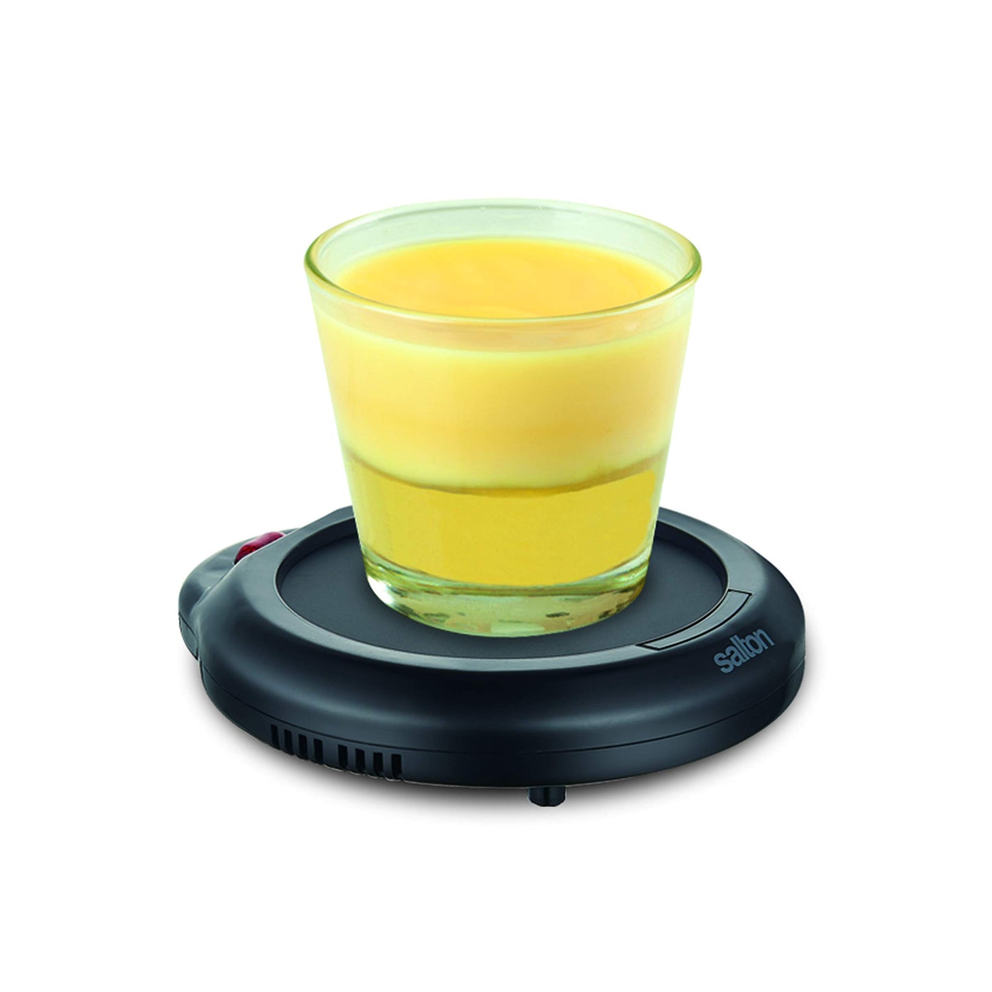Salton Electric Mug Warmer | Keeps Beverages Hot for Hours | Versatile Coffee, Tea, Candle & Sauce Warmer | Compact Desk Accessory | Ideal for Office & Home | Black | 100% Canadian-owned & operated - Available at All In One Marketplace Canada