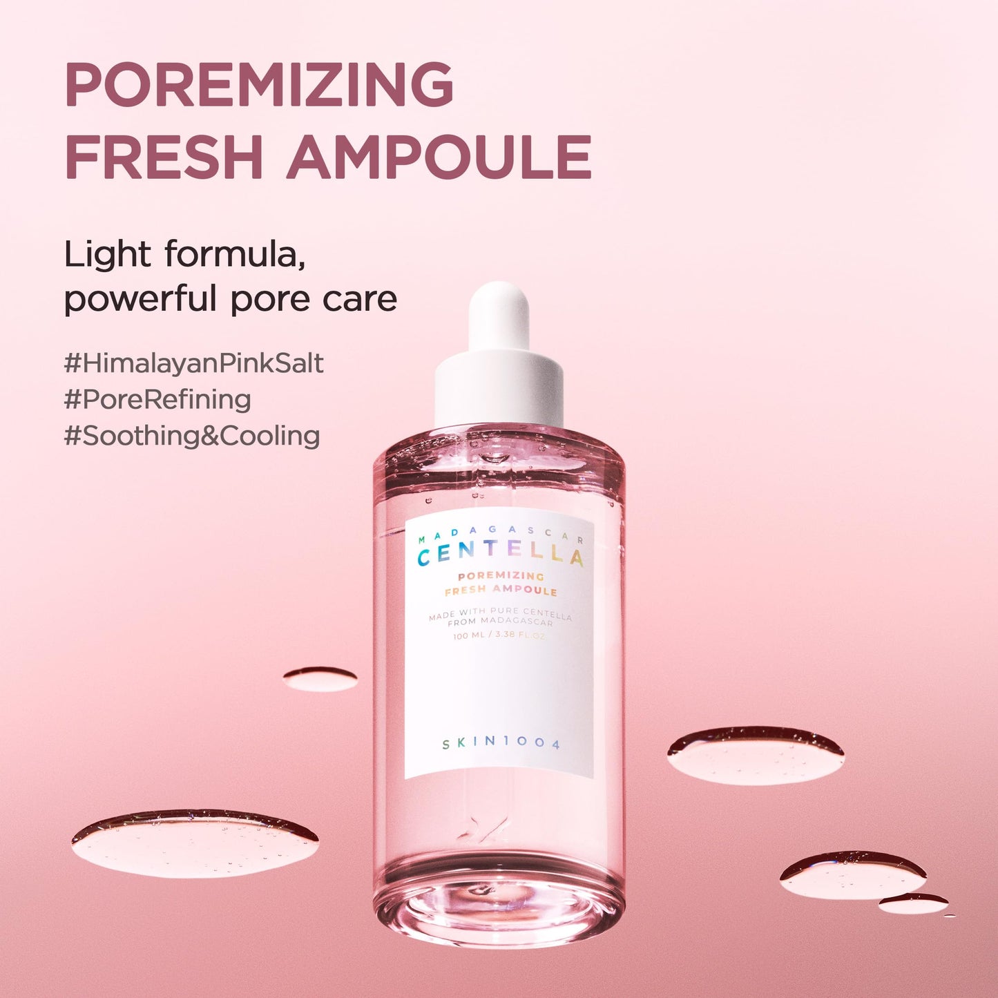 SKIN1004 Madagascar Centella Poremizing Fresh Ampoule 100ml SKIN1004