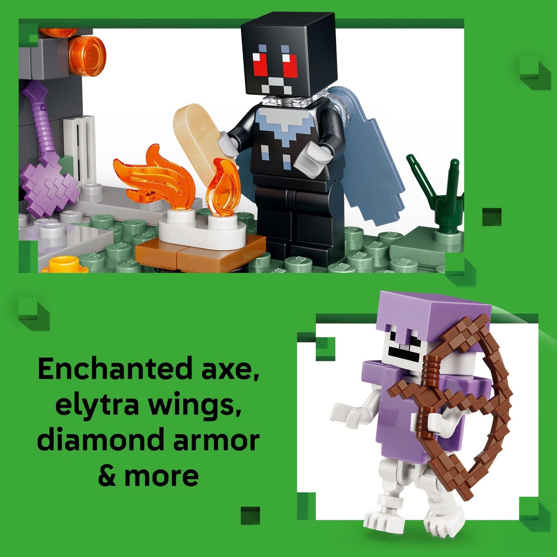 LEGO Minecraft The Pale Garden Building & Pretend Play Toy for Boys & Girls - Video Game Playset & Toy Figures for Kids, Ages 7+ - W/Mothman & Creeper Minifigures - Gift Idea for Birthdays - 21586 LEGO
