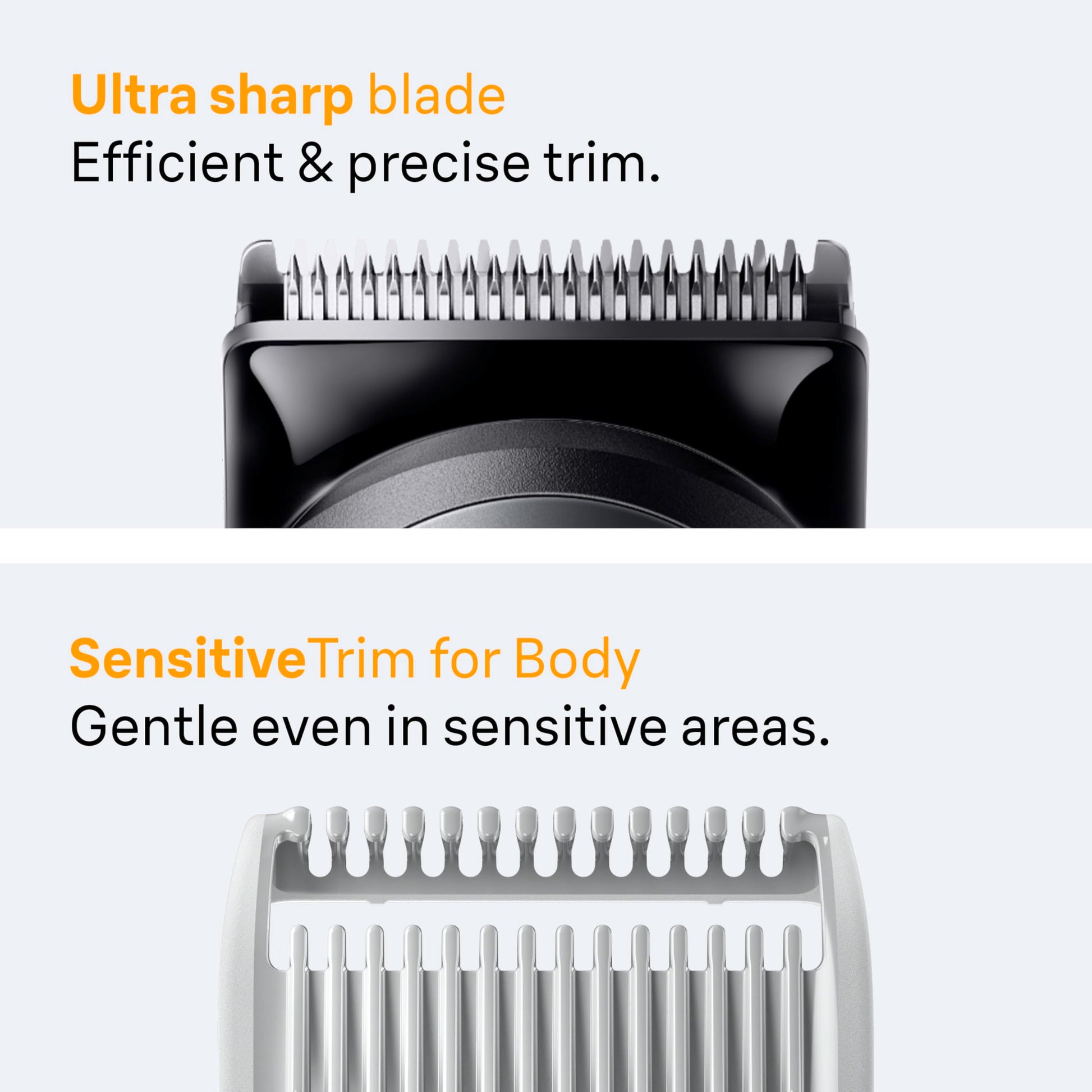 Braun All-in-One Series 5 Trimmer Kit, 40 Lengths, Ultra Sharp Blade, AIO 5510, Moonstone Grey - Available at All In One Marketplace Canada