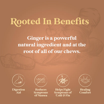 Chimes Original Ginger Chews, 141.80 g - Available at All In One Marketplace Canada