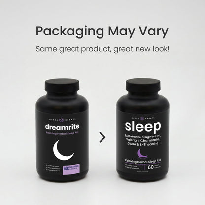 10-in-1 Sleep Aid Supplement– Sleeping Pills with Melatonin, Valerian Root, Chamomile, Lemon Balm, L-Theanine, L-Tryptophan, GABA, Magnesium – Sleep Cycle Support - Available at All In One Marketplace Canada