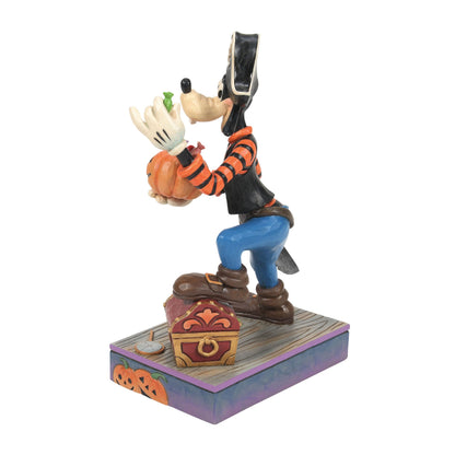 Enesco Disney Traditions by Jim Shore Halloween Goofy Wearing Pirate Costume Figurine, 7.5 Inch, Multicolor