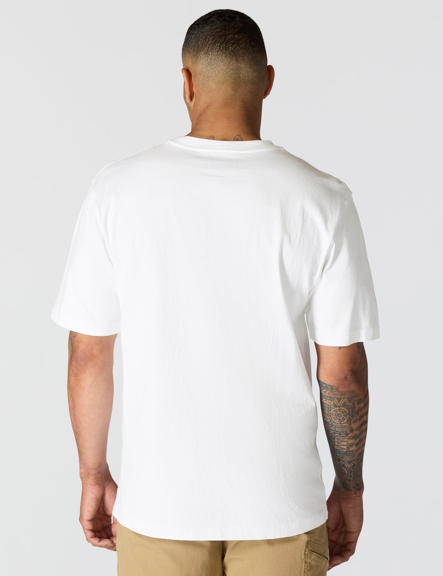 Carhartt Men's K87 Workwear Short Sleeve T-Shirt (Regular and Big & Tall Sizes), White, Large