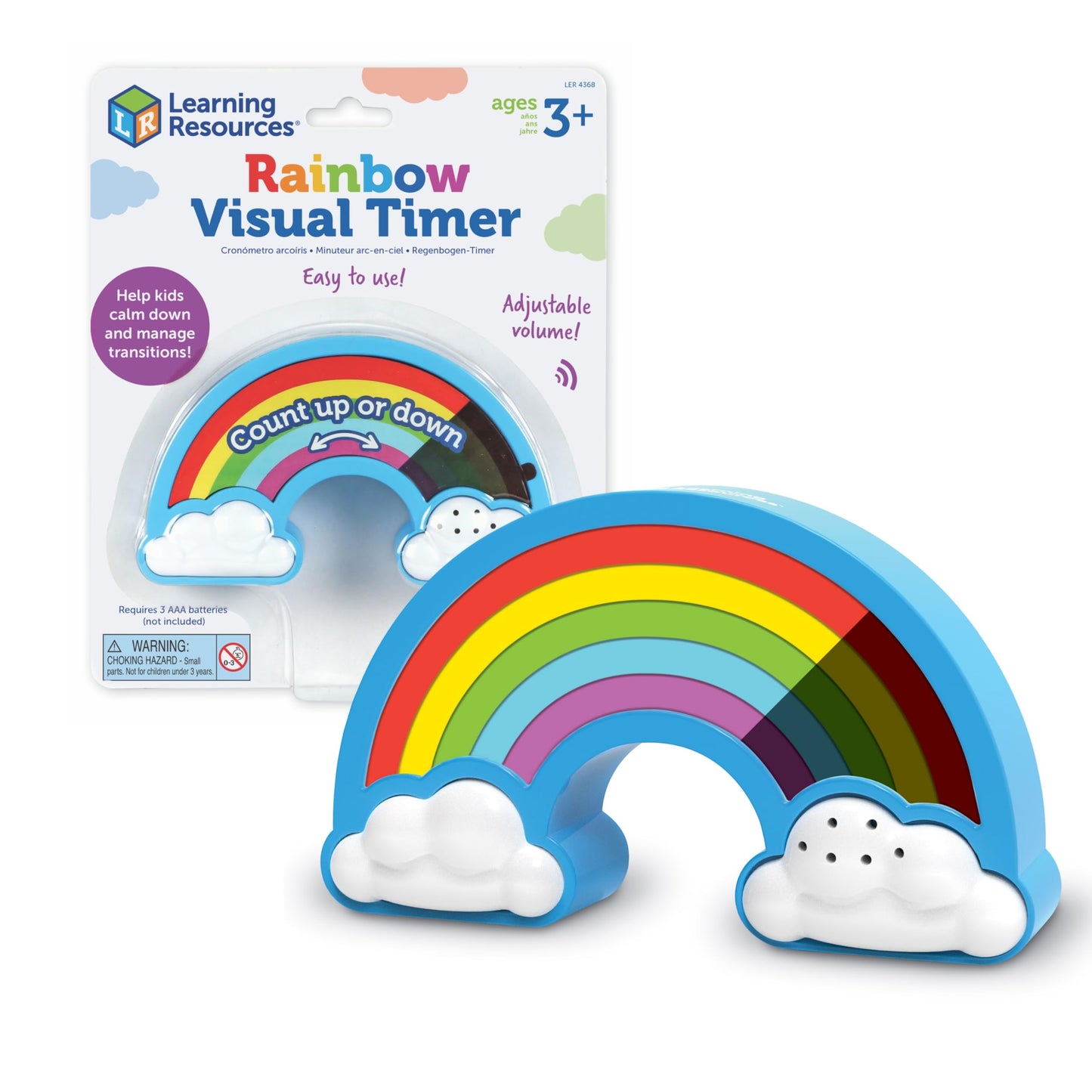 Learning Resources Rainbow Visual Timer Learning Resources