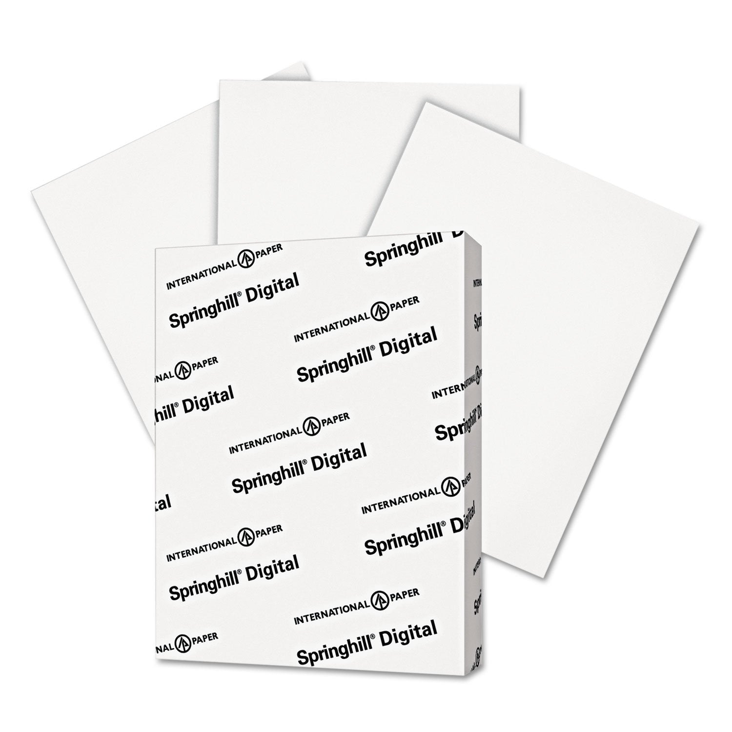 Springhill Cardstock Paper, White Paper, 90lb, 163gsm, 8.5 x 11, 92 Bright, 1 Ream / 250 Sheets - Index Card Stock, Thick Paper (015101R) Springhill