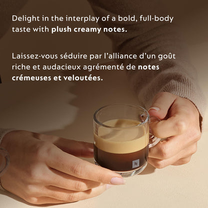 Nespresso Vertuo Altissio Coffee Pods, Dark Roast, Intensity 9, 80 Pods