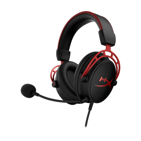 HyperX Cloud Alpha - Casque Gaming, transducteurs à double chambre, confort légendaire, cadre en aluminium, microphone détachable, compatible PC, PS4, PS5, Xbox One/Series X|S, Nintendo Switch et mobile – Rouge 🍁 All In One Marketplace Canada