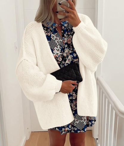 PRETTYGARDEN Womens Open Front Oversized Cardigan Sweaters White 🍁 All In One Marketplace Canada