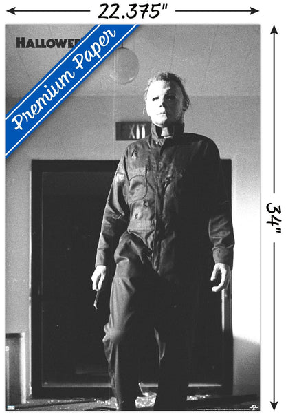Halloween II - Michael Hallway Wall Poster