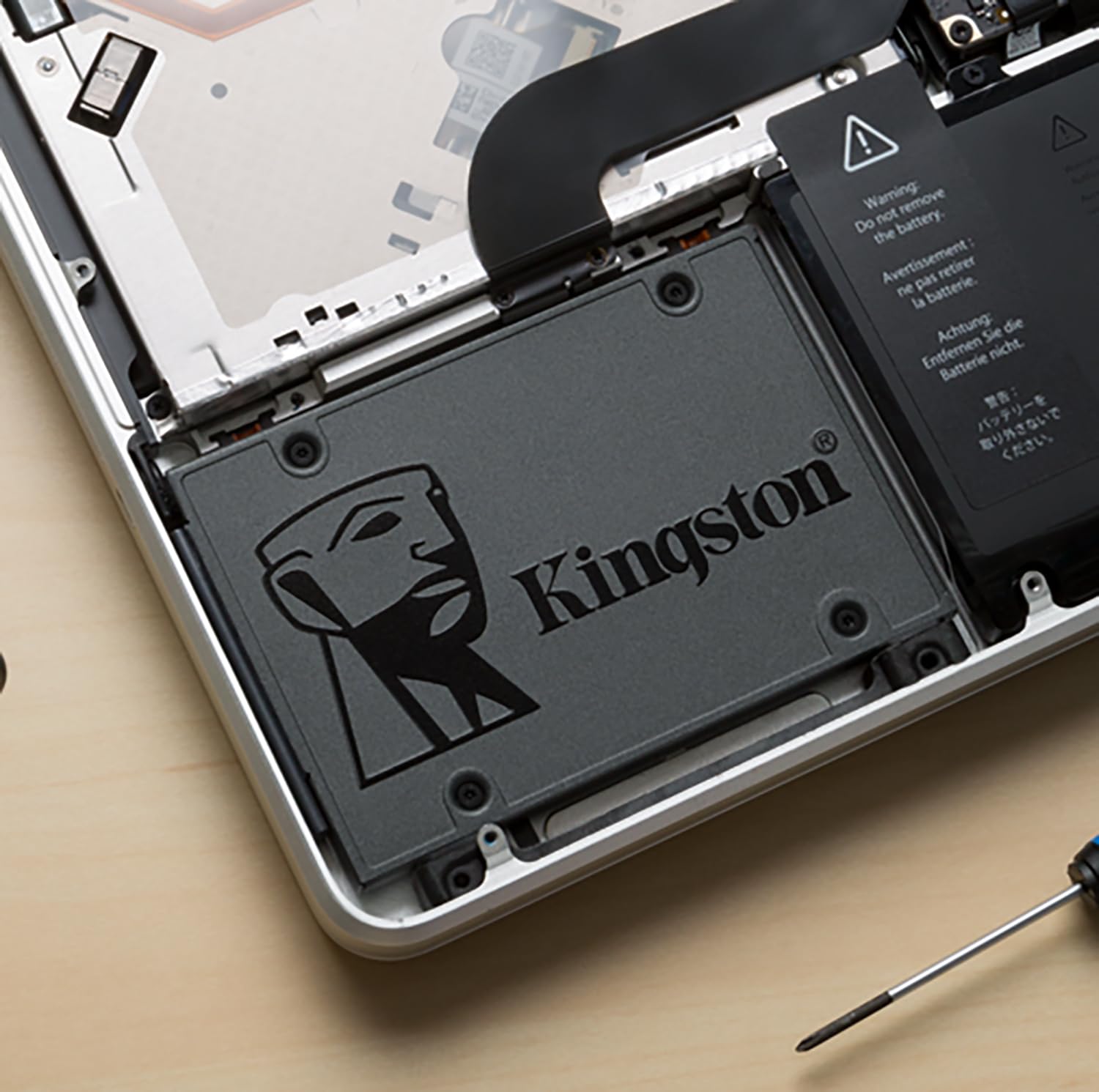 Kingston 480GB A400 SATA 3 2.5 inch Internal SSD SA400S37/480G - HDD Replacement for Increase Performance Kingston