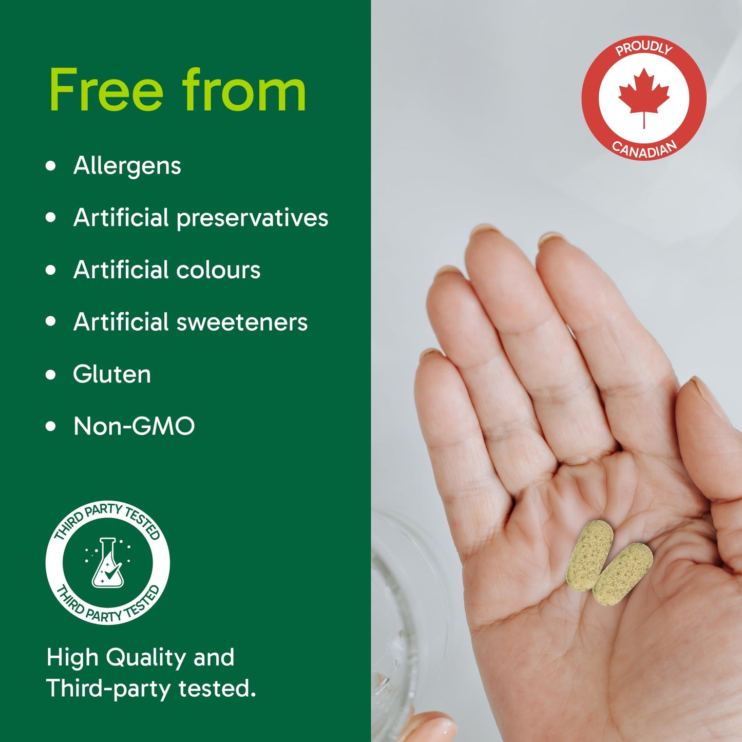 Organika Quercetin with Bromelain- High Availability, Immune System Support, Allergy and Inflammation Support- 120tabs 🍁 All In One Marketplace Canada