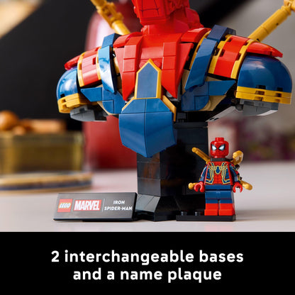 LEGO Marvel Iron Spider-Man Bust Collectible - Building Kit for Adults, Ages 18+ - Includes Iron Spider-Man Minifigure - Collectible Model for Super Hero Fans - Gift for Men and Women - 76326 🍁 All In One Marketplace Canada