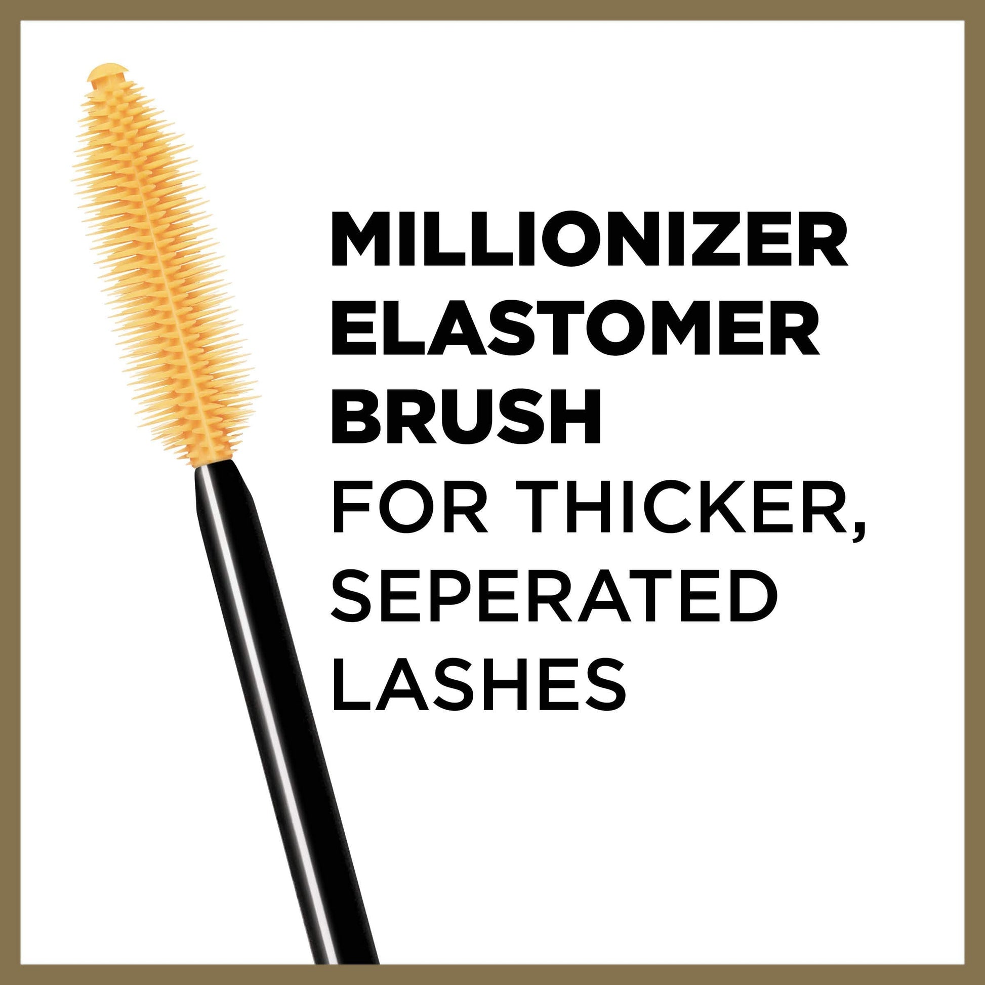 L’Oréal Paris Voluminous Million Lashes Mascara, Blackest Black, 0.3 Fluid Ounce L'Oreal Paris