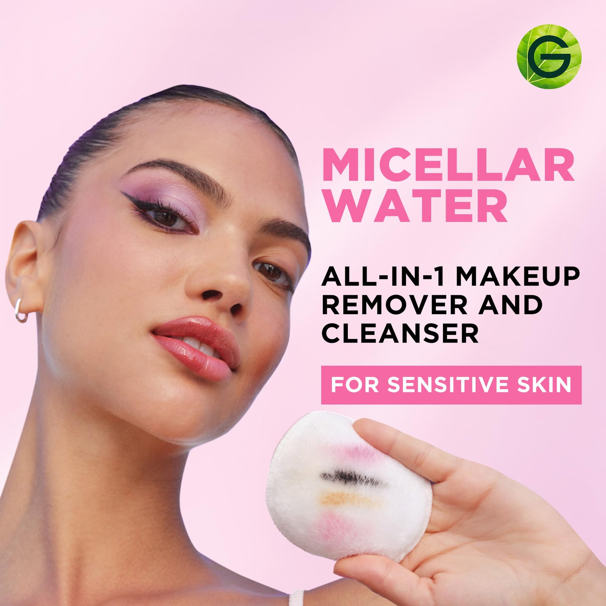 Garnier Micellar Water, Gentle and Hydrating Facial Cleanser & Makeup Remover, Suitable for Sensitive Skin, Vegan, Cruelty Free, Fragrance Free, 700ml