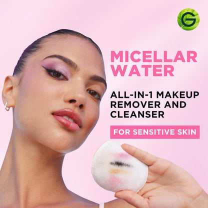 Garnier Micellar Water, Gentle and Hydrating Facial Cleanser & Makeup Remover, Suitable for Sensitive Skin, Vegan, Cruelty Free, Fragrance Free, 700ml