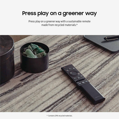 SAMSUNG SolarCell Remote, Solar Powered, Self-Charging TV Remote Control, USB-C Rechargeable, Made of Recycled Materials, VG-TM2180ES/ZA, Black 🍁 All In One Marketplace Canada