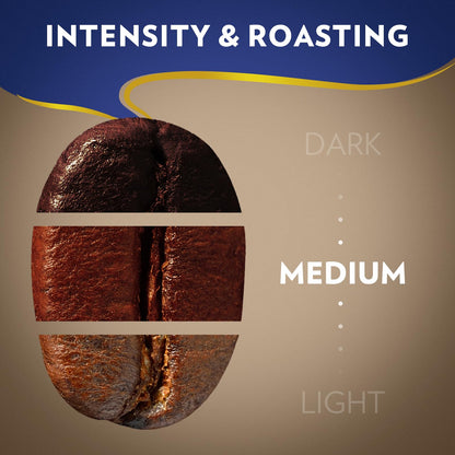 Lavazza Super Crema Whole Bean Coffee Blend, Medium Espresso Roast, 2.2 Pound (Pack of 1) Authentic Italian, Blended And Roasted in Italy, Produced in a nut-free facility center, Mild and creamy