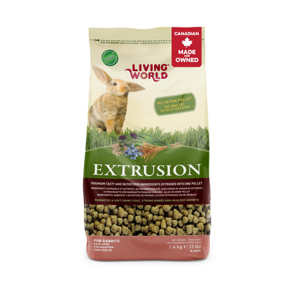 Living World Canadian Extrusion Rabbit Food - 1.4kg Living World