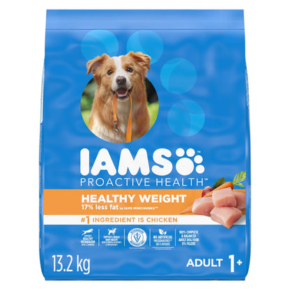 IAMS Proactive Health Adult Dry Dog Food, Real Chicken Flavour, 13.2kg