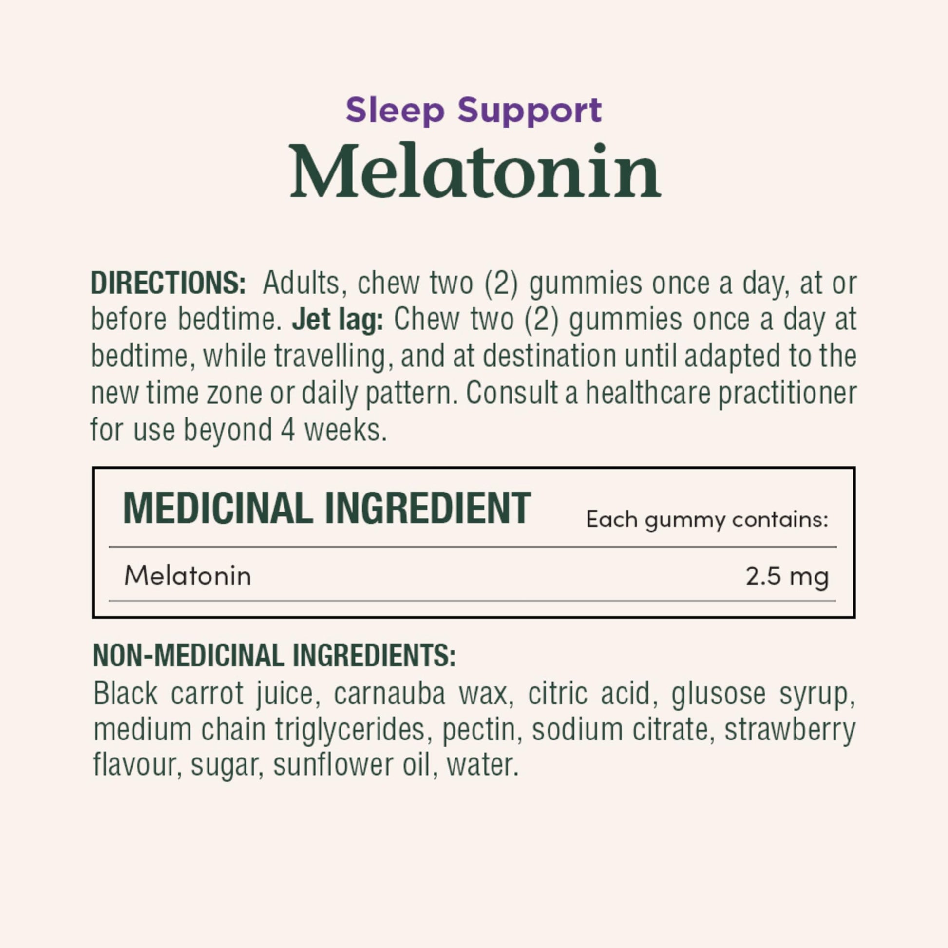 NATURE'S BOUNTY Melatonin, 2.5mg, Re-Sets the Body's Sleep Cycle & Improve Sleep Quality, 300 g - Available at All In One Marketplace Canada