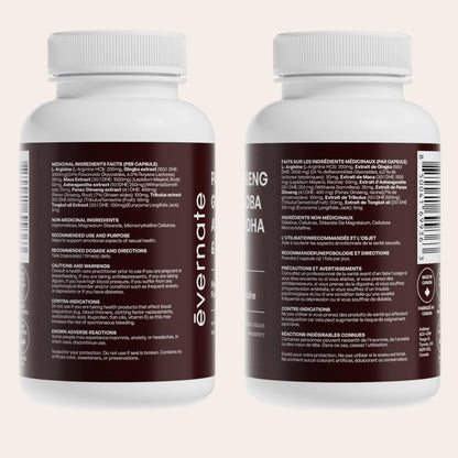ONE Maca, Ginkgo Biloba, Panax Ginseng, Tribulus, Tongkat Ali, L-Arginine & Ashwagandha – Energy, Stamina, Endurance & Vitality Support – Made in Canada - Available at All In One Marketplace Canada