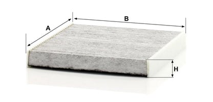 MANN-FILTER CUK 26 009 Cabin Air Filter with Activated Carbon Mann Filter