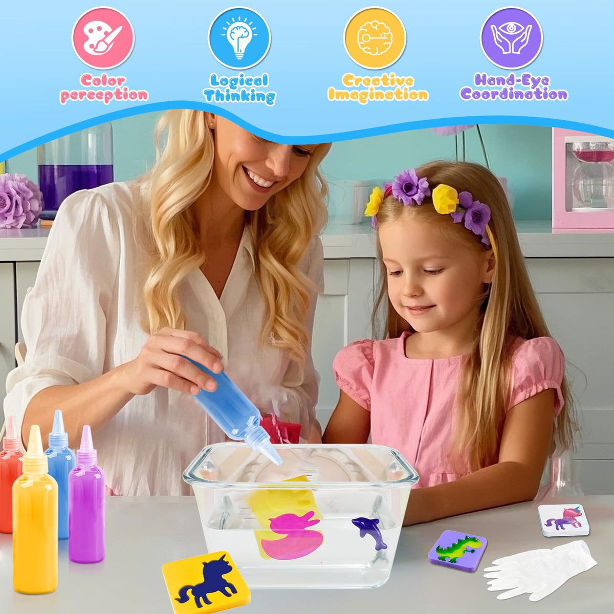 Funewest Magic Water Elf Toy Kit, DIY Aqua Fairy Water Gel Kit for Kid 🍁 All In One Marketplace Canada