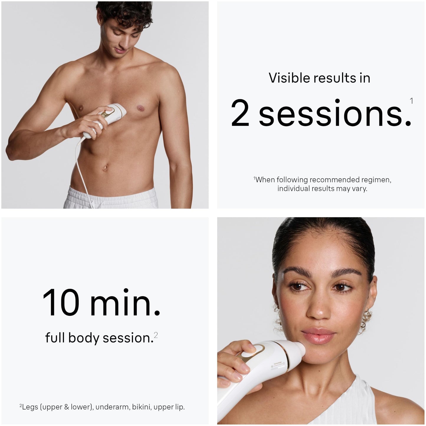 Braun Silk-Expert Pro 5 IPL PL5157 at Home Laser Hair Removal for Women and Men with Premium Pouch, Venus Razor, 2 Heads