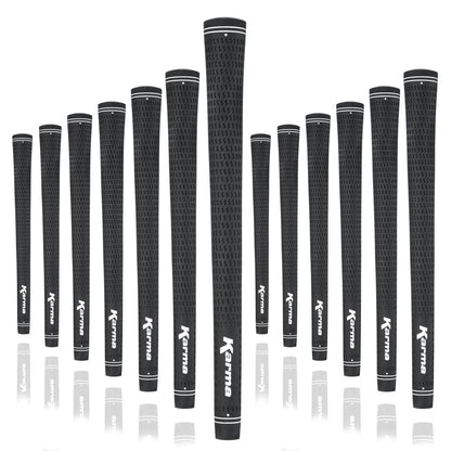 Karma Black Velvet Midsize 13 Piece Golf Grip Bundle