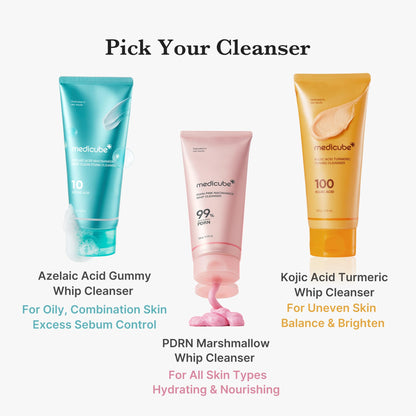 Medicube Kojic Acid Turmeric Toning Cleanser for Women - 4.23 oz