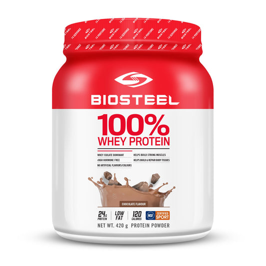 BioSteel 100% Whey Protein Powder, rBGH Hormone Free and Non-GMO Post Workout Formula, Chocolate, 14 Servings BioSteel Sports