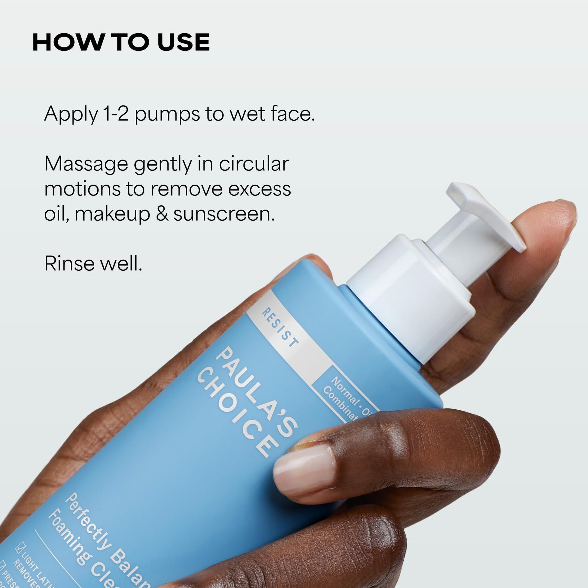 Paula's Choice RESIST Perfectly Balanced Foaming Cleanser, Hyaluronic Acid & Aloe, Anti-Aging Daily Face Wash, for Enlarged Pores & Oily Skin, Fragrance-Free, 190 mL - Available at All In One Marketplace Canada
