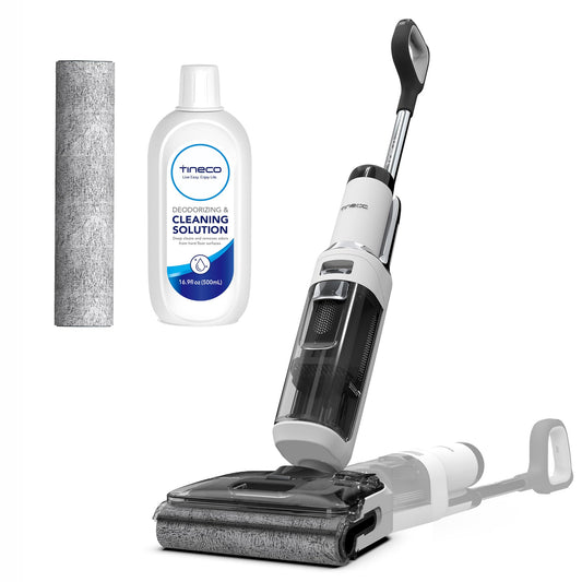 Tineco Floor ONE Stretch S6 Cordless Wet Dry Vacuum Cleaner, 180°Lay-Flat Smart Vacuum Mop, 40 Minutes Long Runtime 158℉ Flashdry Self-Cleaning, Dual-Sided Edge Cleaning Lightweight Floor Cleaner - Available at All In One Marketplace Canada