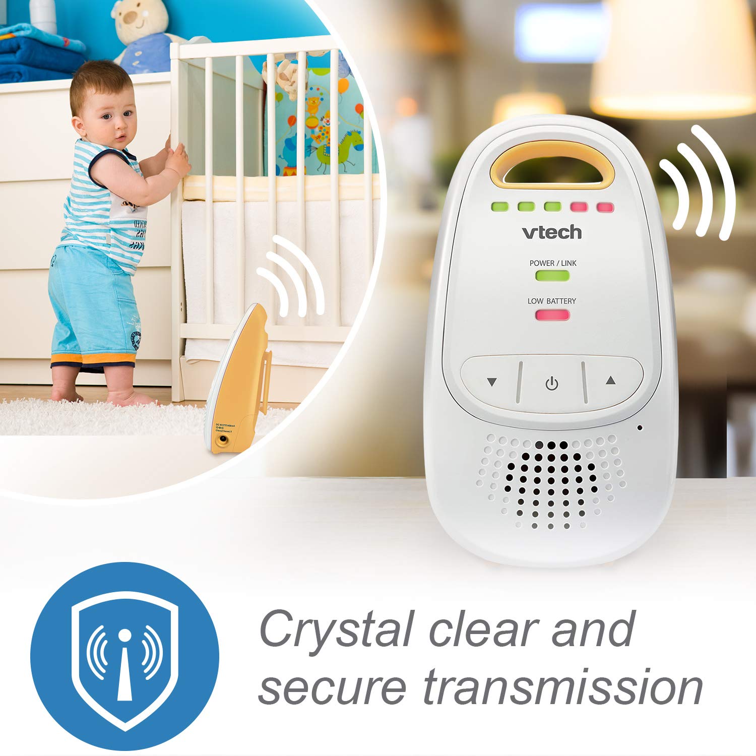 VTech DM111 Safe and Sound Digital Audio Baby Monitor
