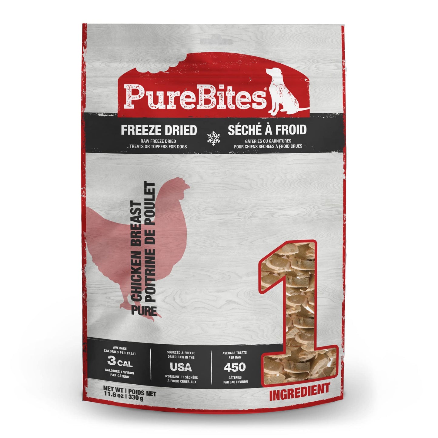Purebites Chicken Breast for Dogs, 11.6Oz / 330G - Super Value Size(Packaging May Vary),330 g (Pack of 1) 🍁 All In One Marketplace Canada