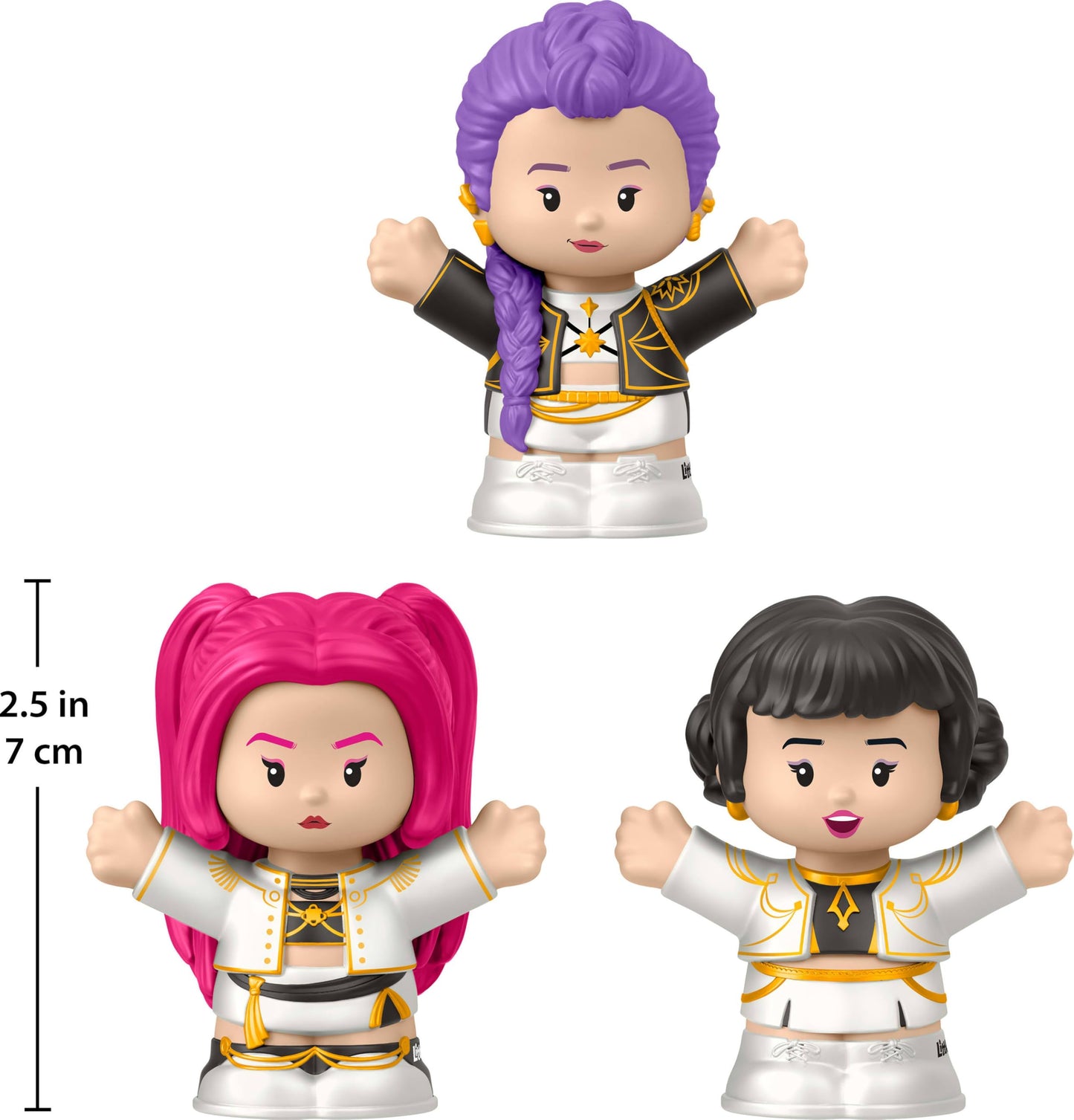 Little People Collector Kpop Demon Hunters: HUNTR/X Special Edition Set for Movie Fans, 3 Figures in a Display Package 🍁 All In One Marketplace Canada