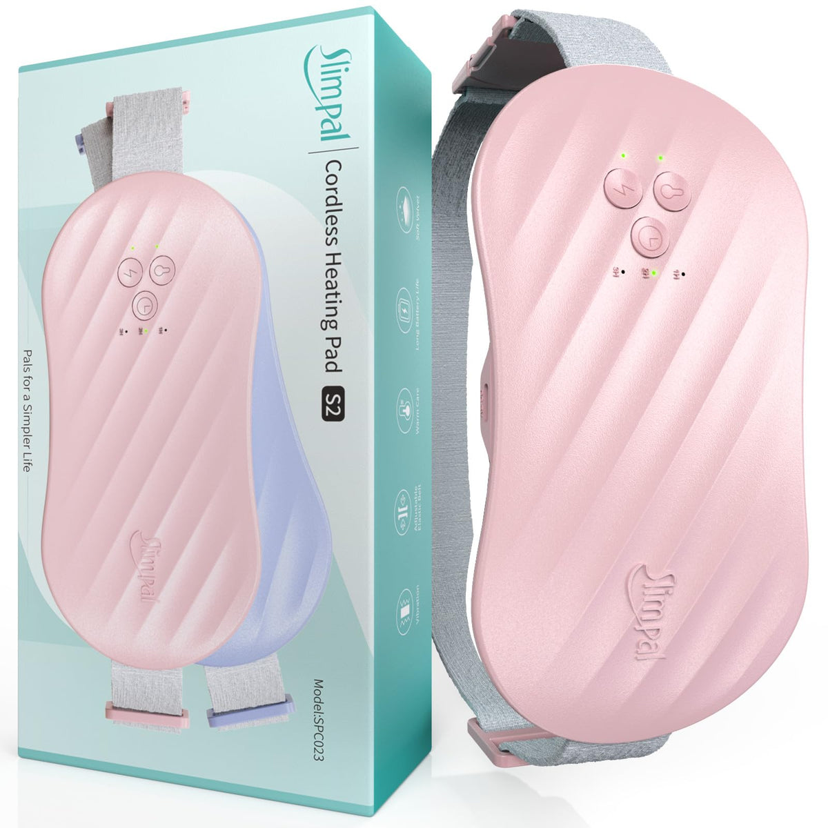 Slimpal Portable Heating Pad, Electric Menstrual Heat Pad for Period Cramp 🍁 All In One Marketplace Canada