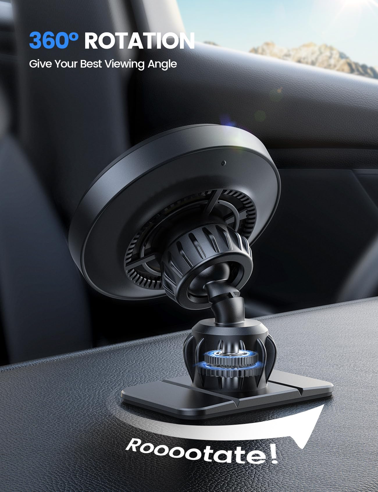 Lamicall for MagSafe Car Mount Charger - [Ultra Magnet] 15W Wireless Car Phone Holder Charger - HandsFree Magnetic Phone Holders for Your Car Vent for iPhone 17 16 15 14 13 Pro Max Handlebar, Mom Gift - Available at All In One Marketplace Canada