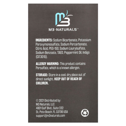Retainer Cleanser Tablets Cleaner Remove Odors Discoloration Stains and Plaque 4 Month Supply Denture Cleansers Retainers Mouth Guards Denture Bath Mint by M3 - Available at All In One Marketplace Canada