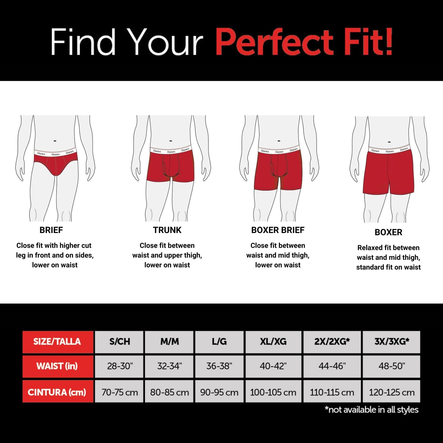 Hanes Originals Men's Boxer Briefs, Stretch Cotton Moisture-Wicking Underwear, Modern Fit Low Rise, Pack of 4, Grey/Black assortement, Size Medium 🍁 All In One Marketplace Canada