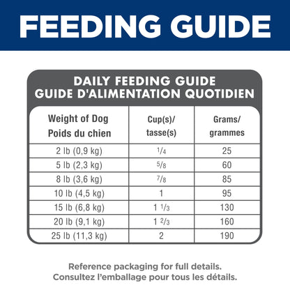 Hill's Science Diet, Small & Mini, Adult 1-6, Dry Dog Food, 7.03kg