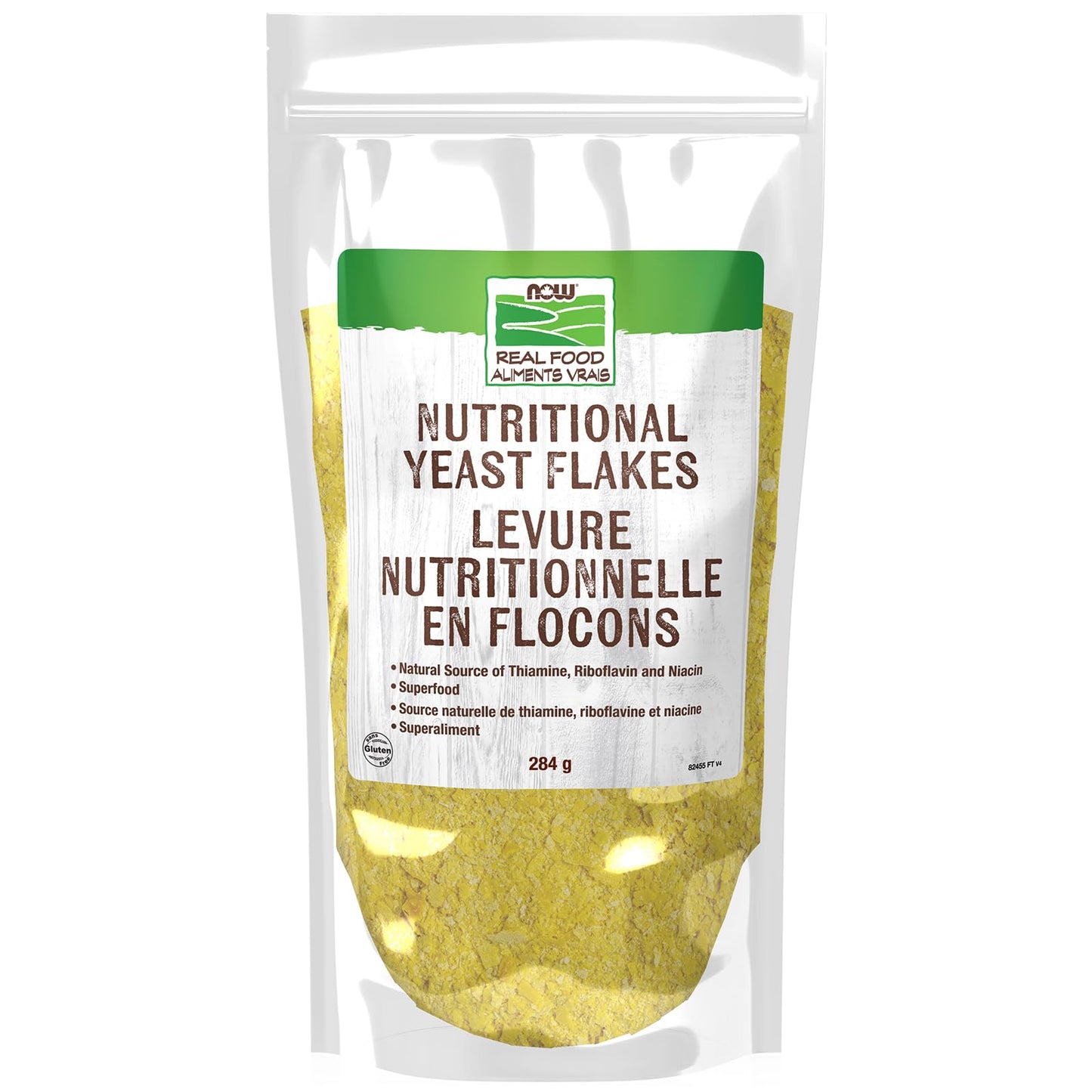 NOW Real Food Nutritional Yeast Flakes, 284g 🍁 All In One Marketplace Canada